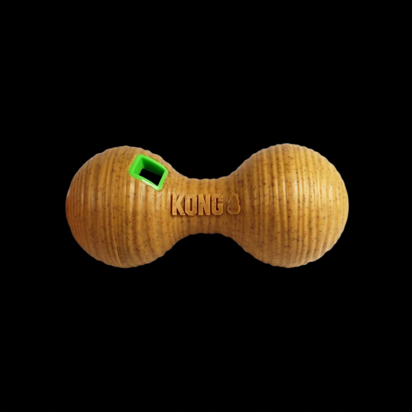 KONG(R) Bamboo Feeder Dumbbell Dog Enrichment Toy Medium