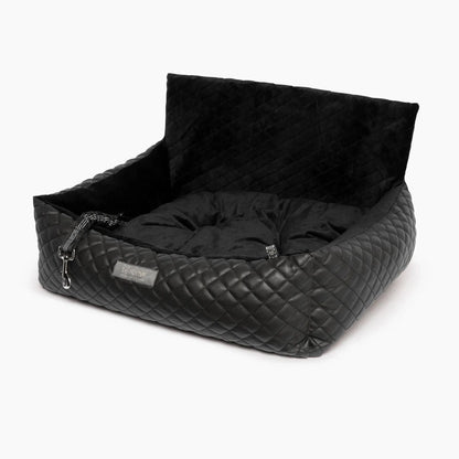 VEGAN Large Black Car Seat